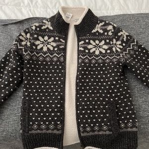 L. L. Bean snowflake sweater new with tags! XS reg.
